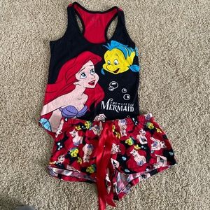 Small Little Mermaid pajama set